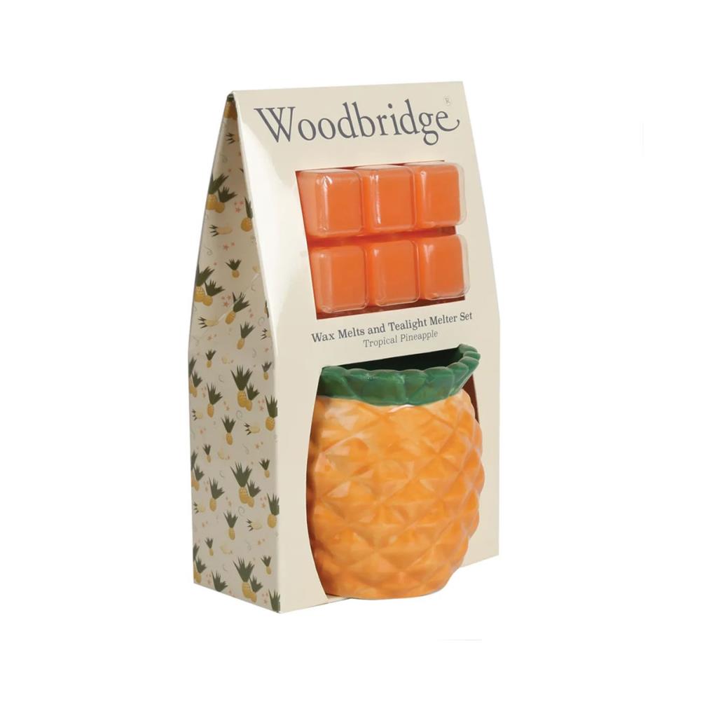 Woodbridge Tropical Pineapple Wax Melt Warmer Gift Set £7.19